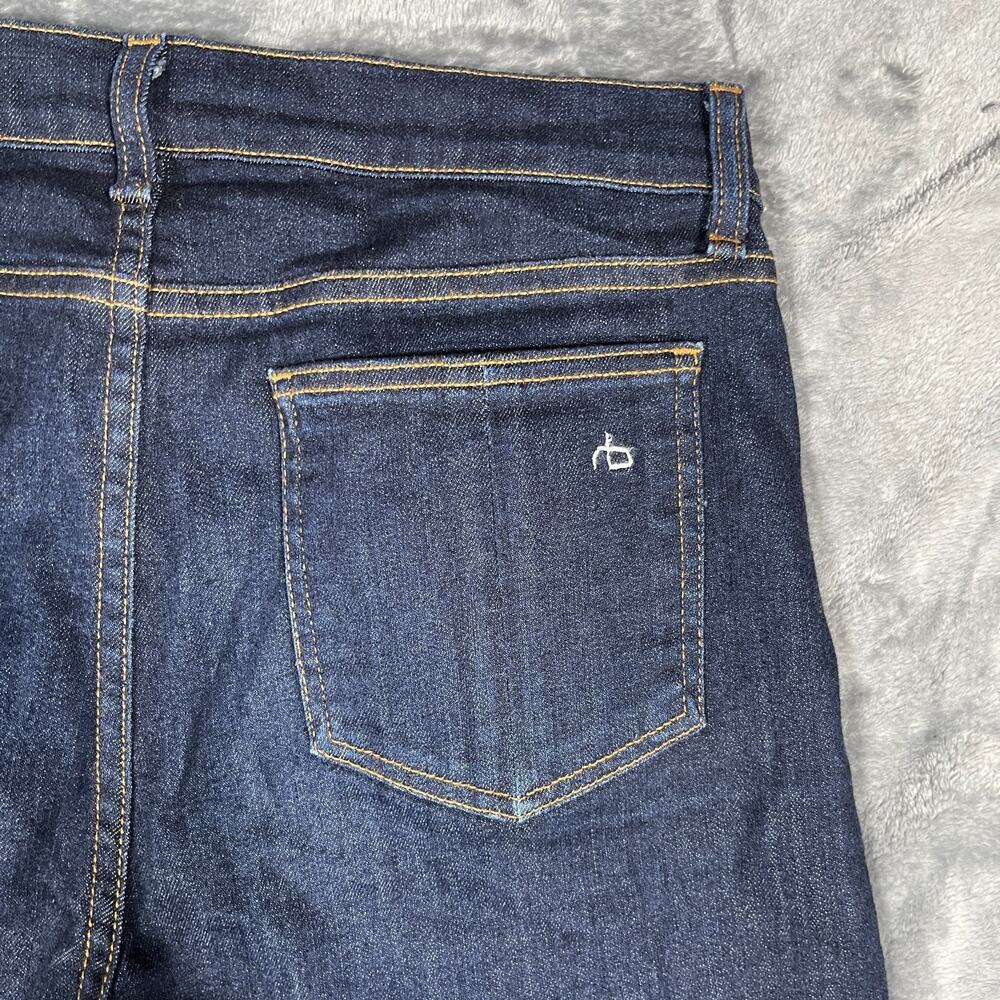 Rag & Bone High Rise Skinny Jeans Womens Size 31 Heritage Wash Denim Casual Pant - Picture 10 of 12